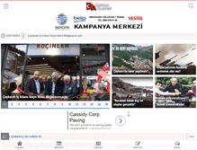 Tablet Screenshot of caykaragazetesi.com